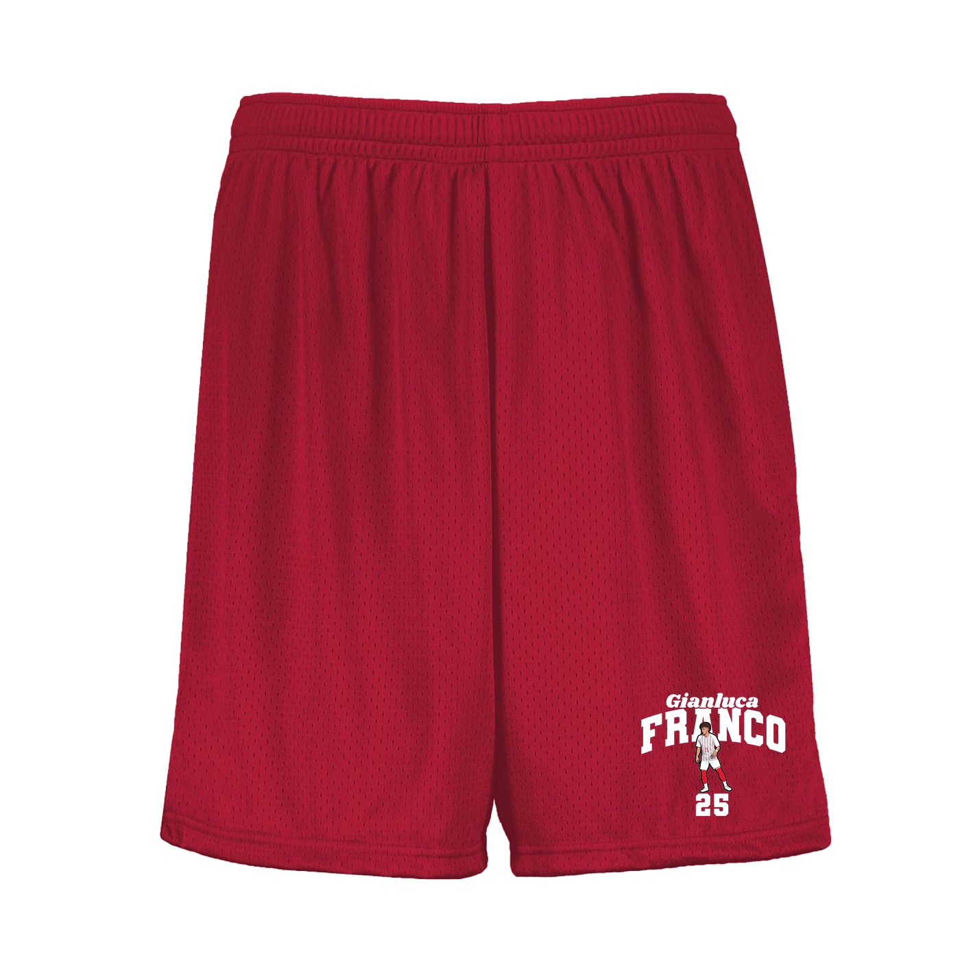 Shorts — Signature Arch in Red