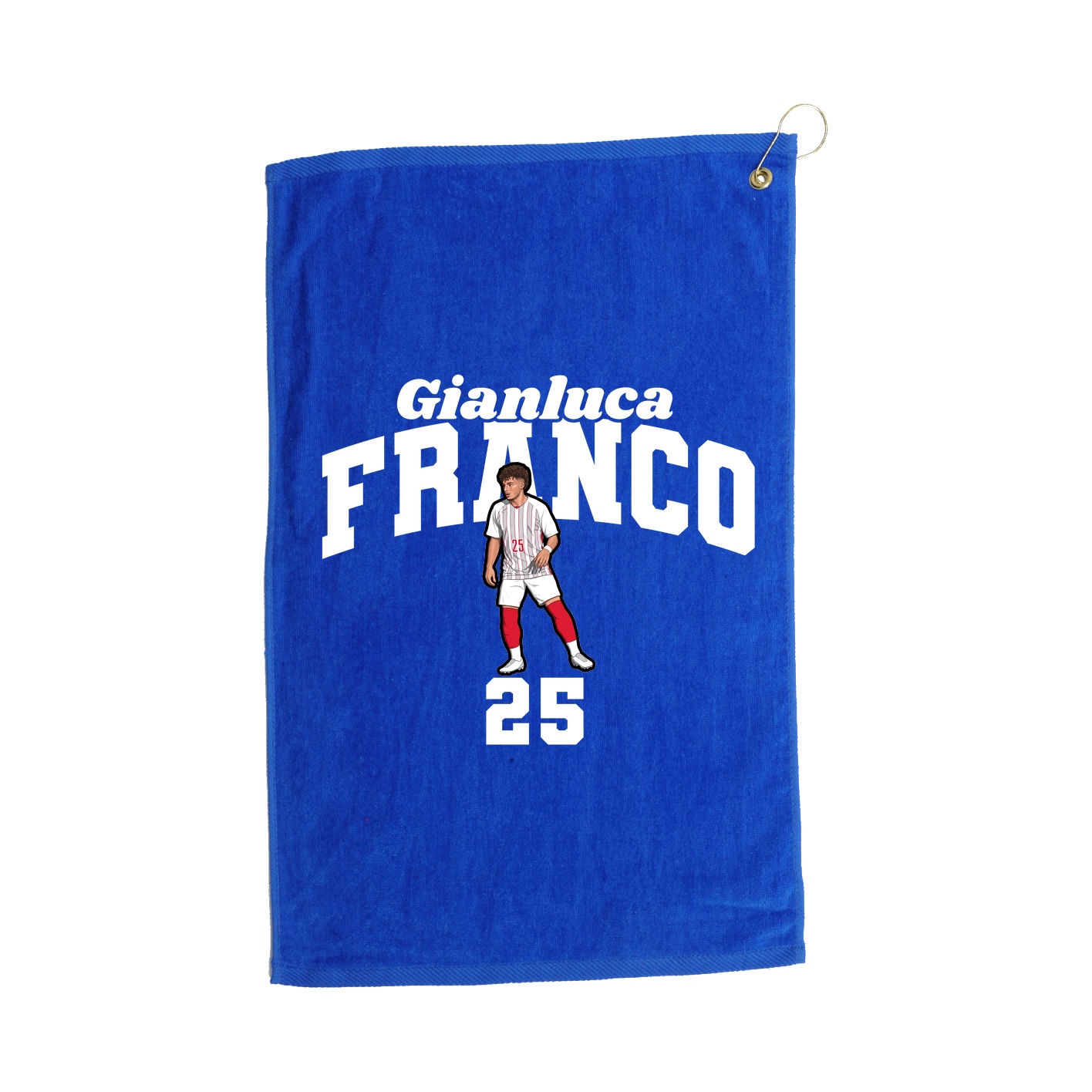 Golf Towel — Signature Arch in Royal