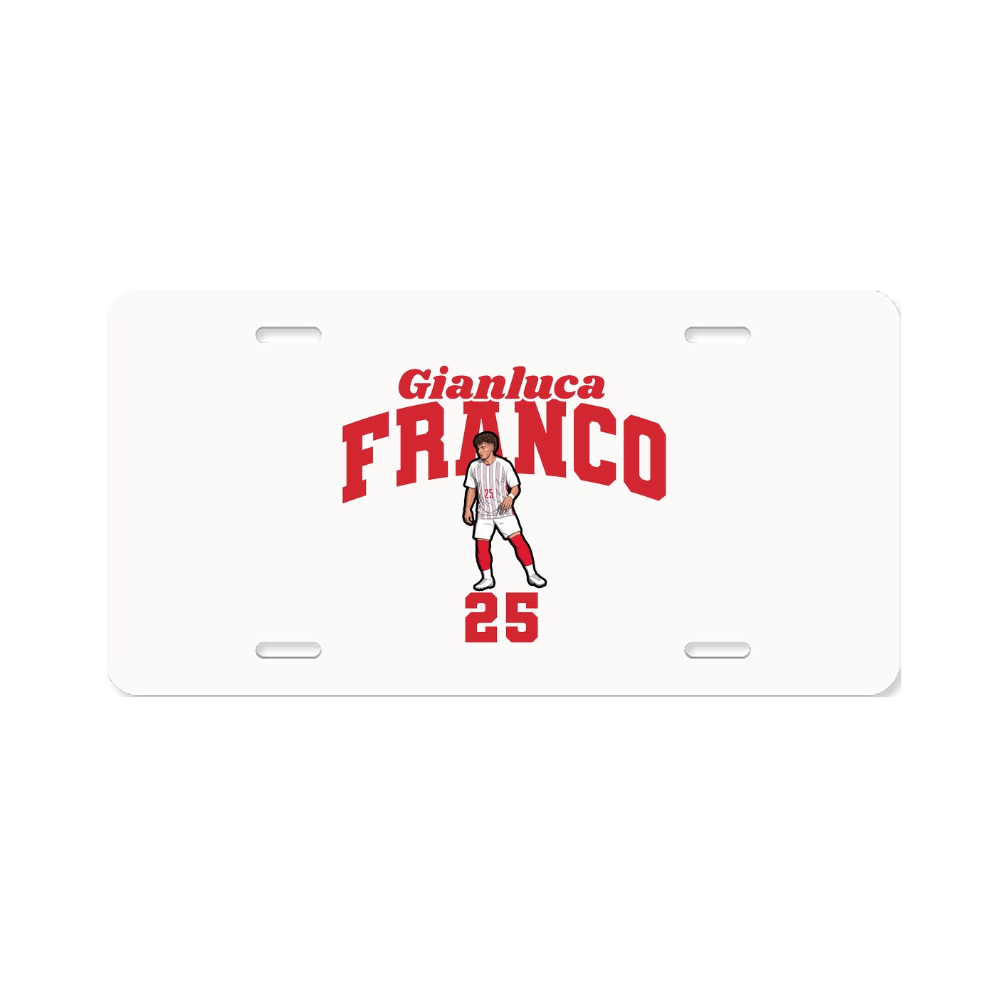 License Plate — Signature Arch in Classic