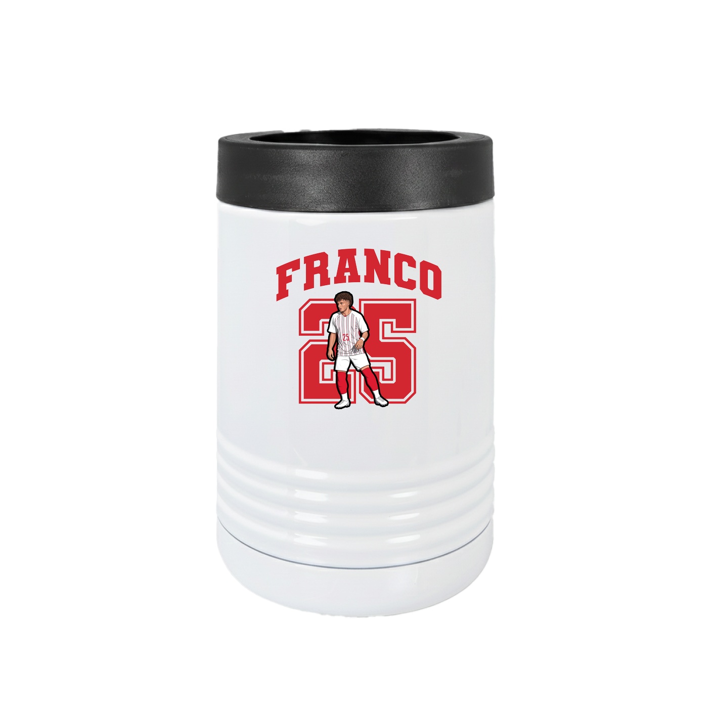 Beverage Holder — Number in White