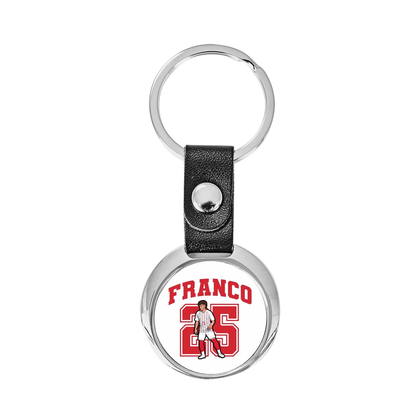 Key Chain — Number in Classic