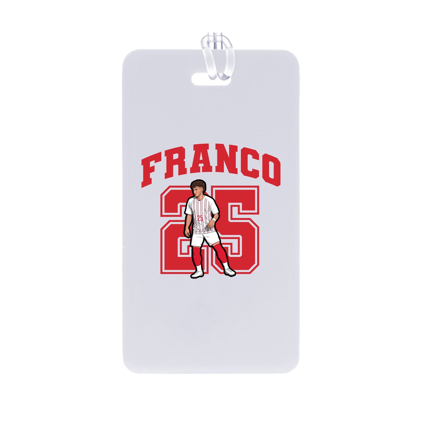 Bag Tag — Number in Classic