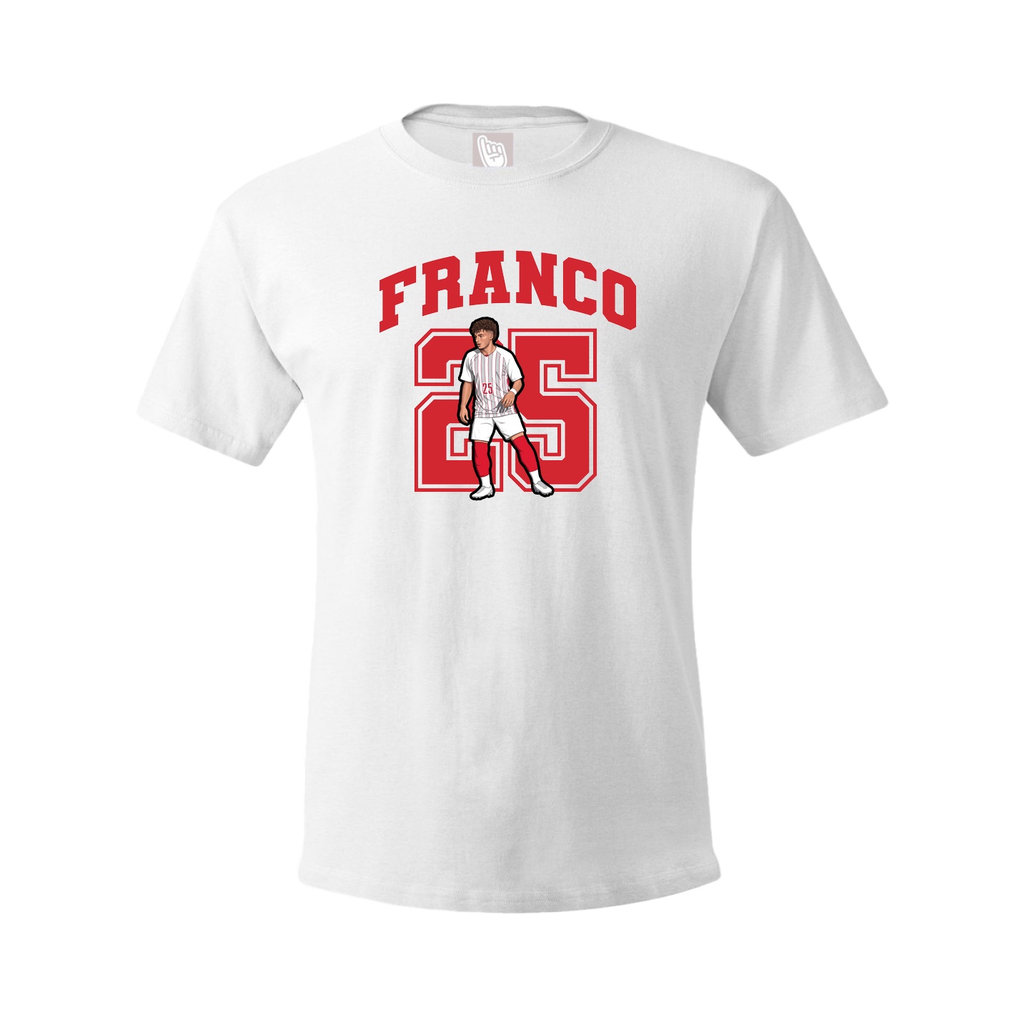 Tee — Number in White