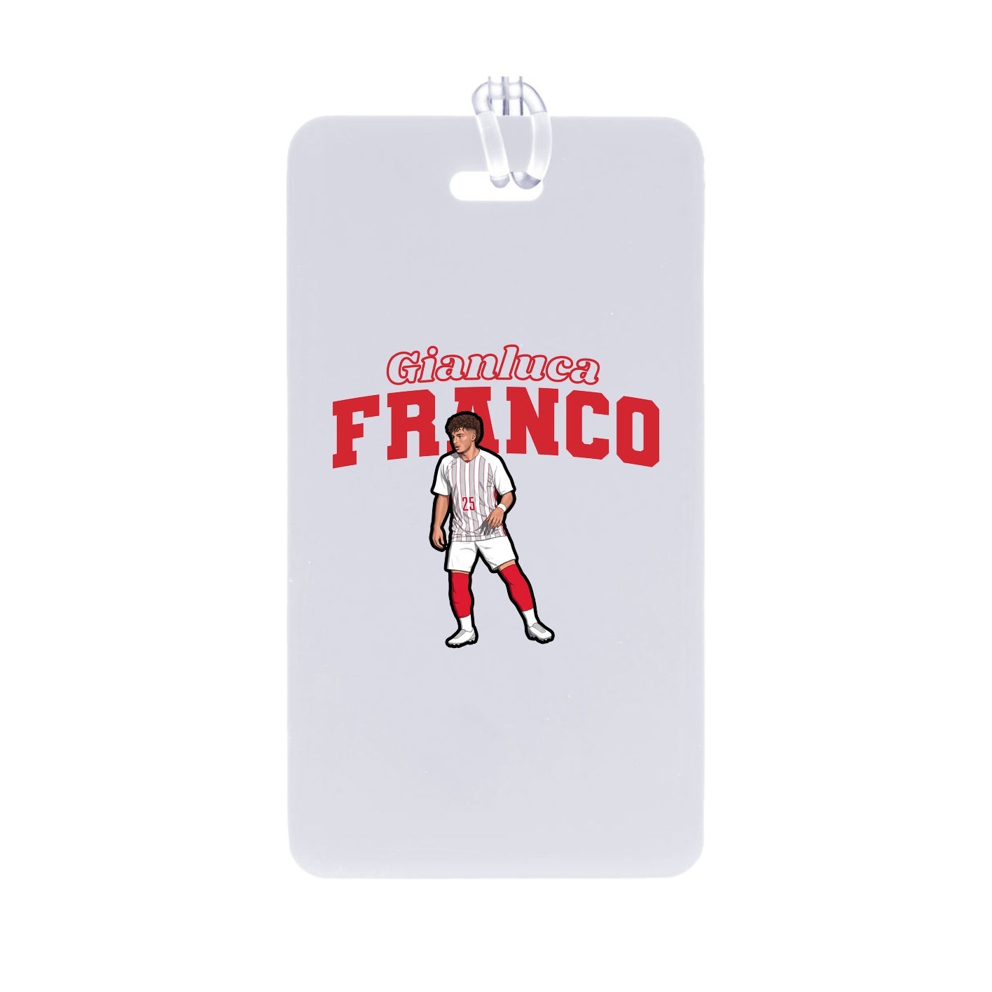 Bag Tag — Name Arch in Classic