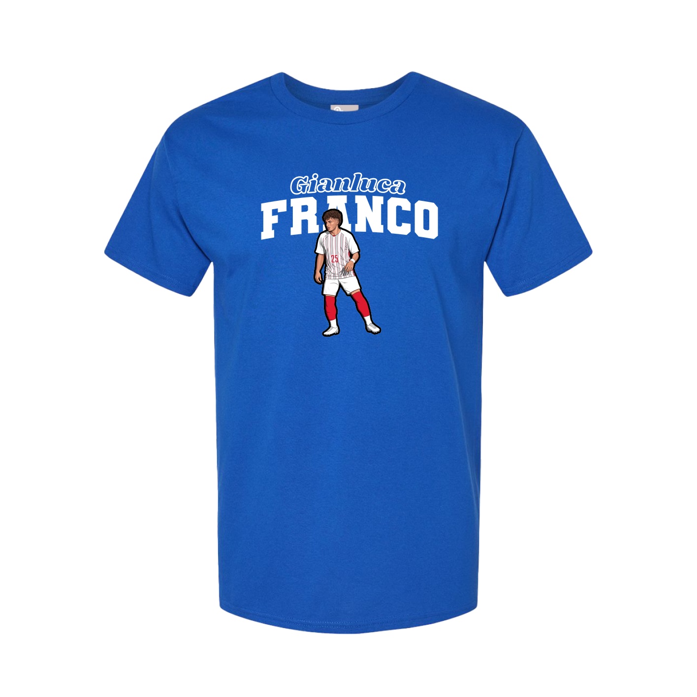 Tee — Name Arch in Royal