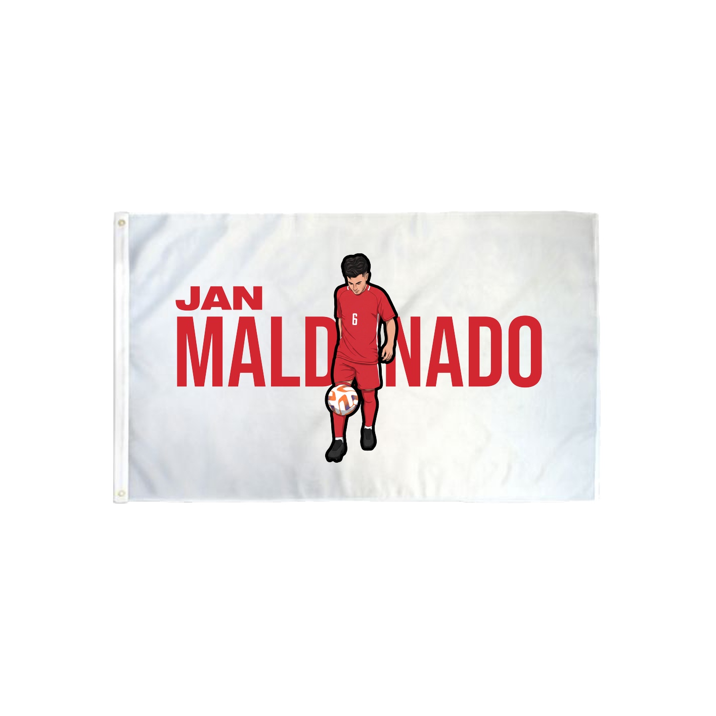 3x5 Flag — Player Name in Classic
