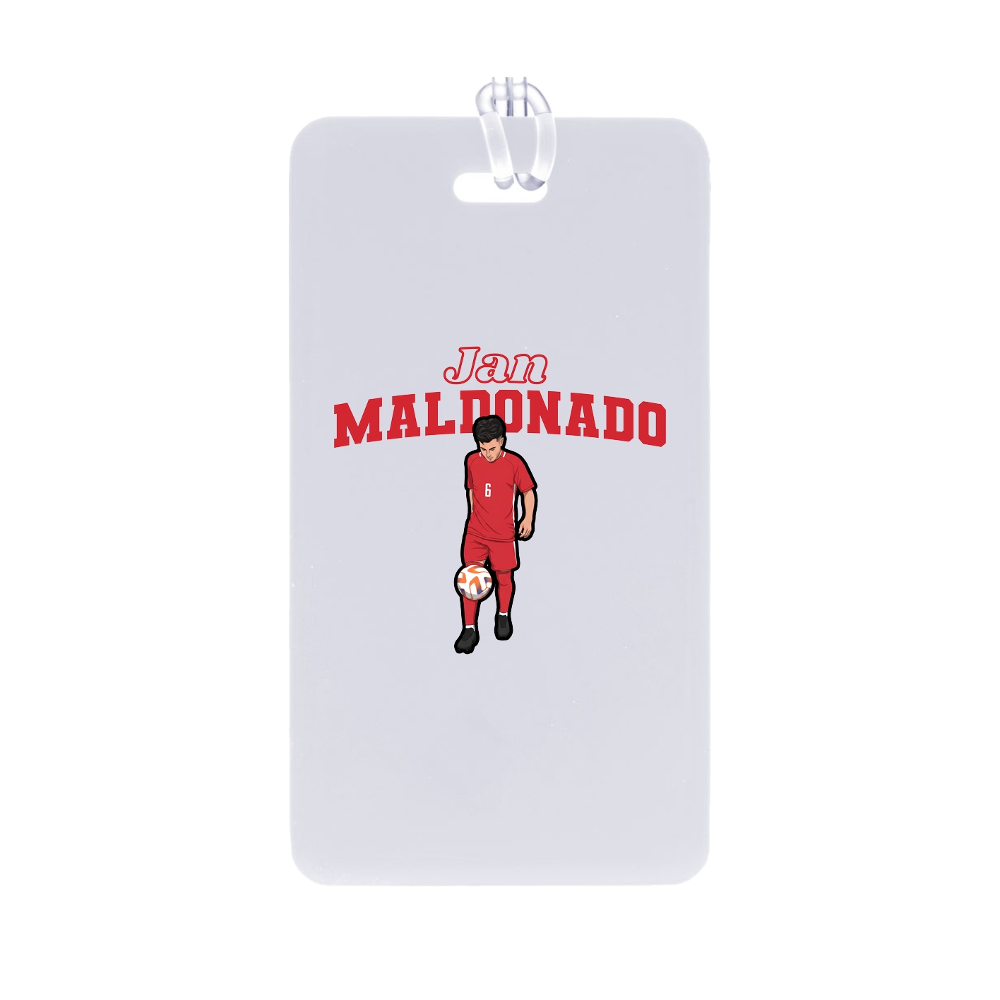 Bag Tag — Name Arch in Classic