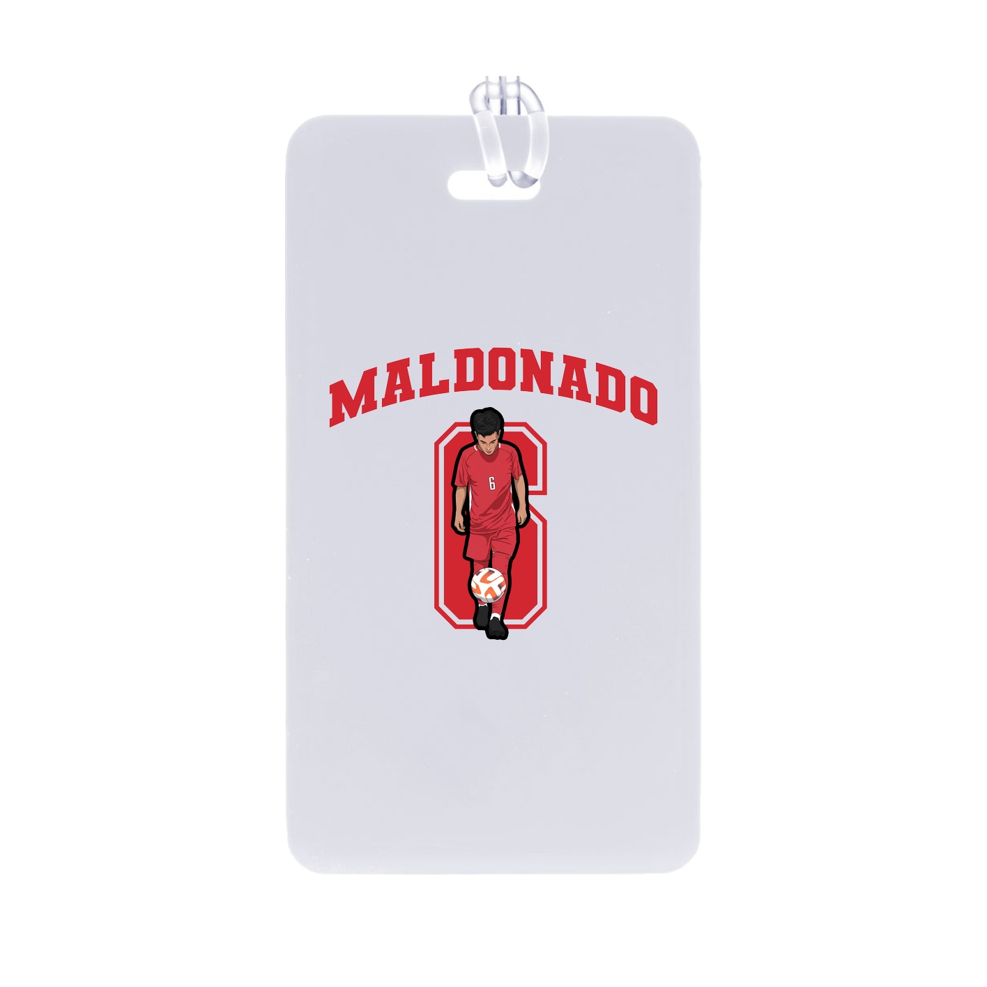 Bag Tag — Number in Classic