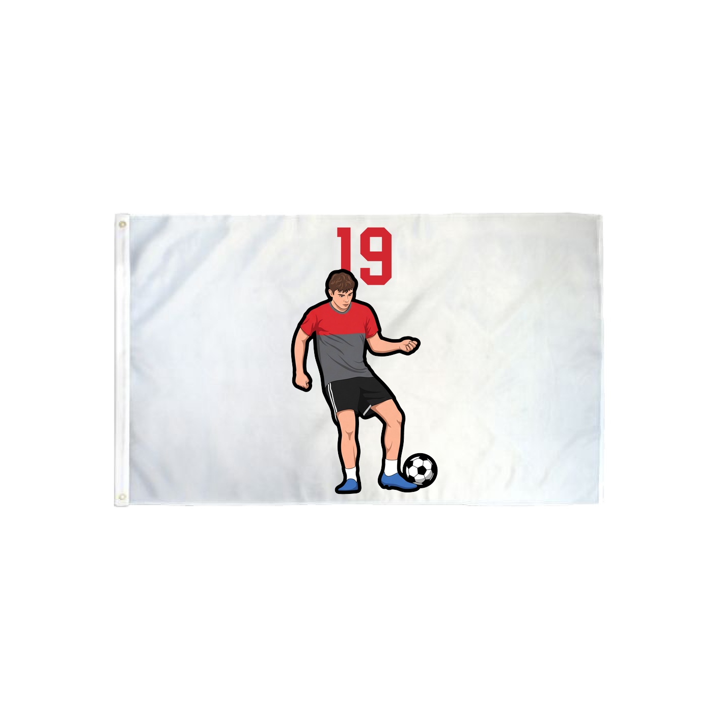3x5 Flag — Number Top in Classic