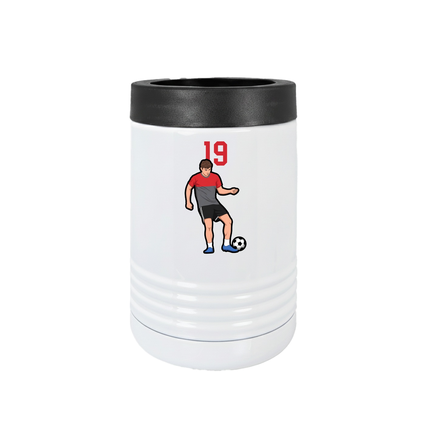 Beverage Holder — Number Top in White
