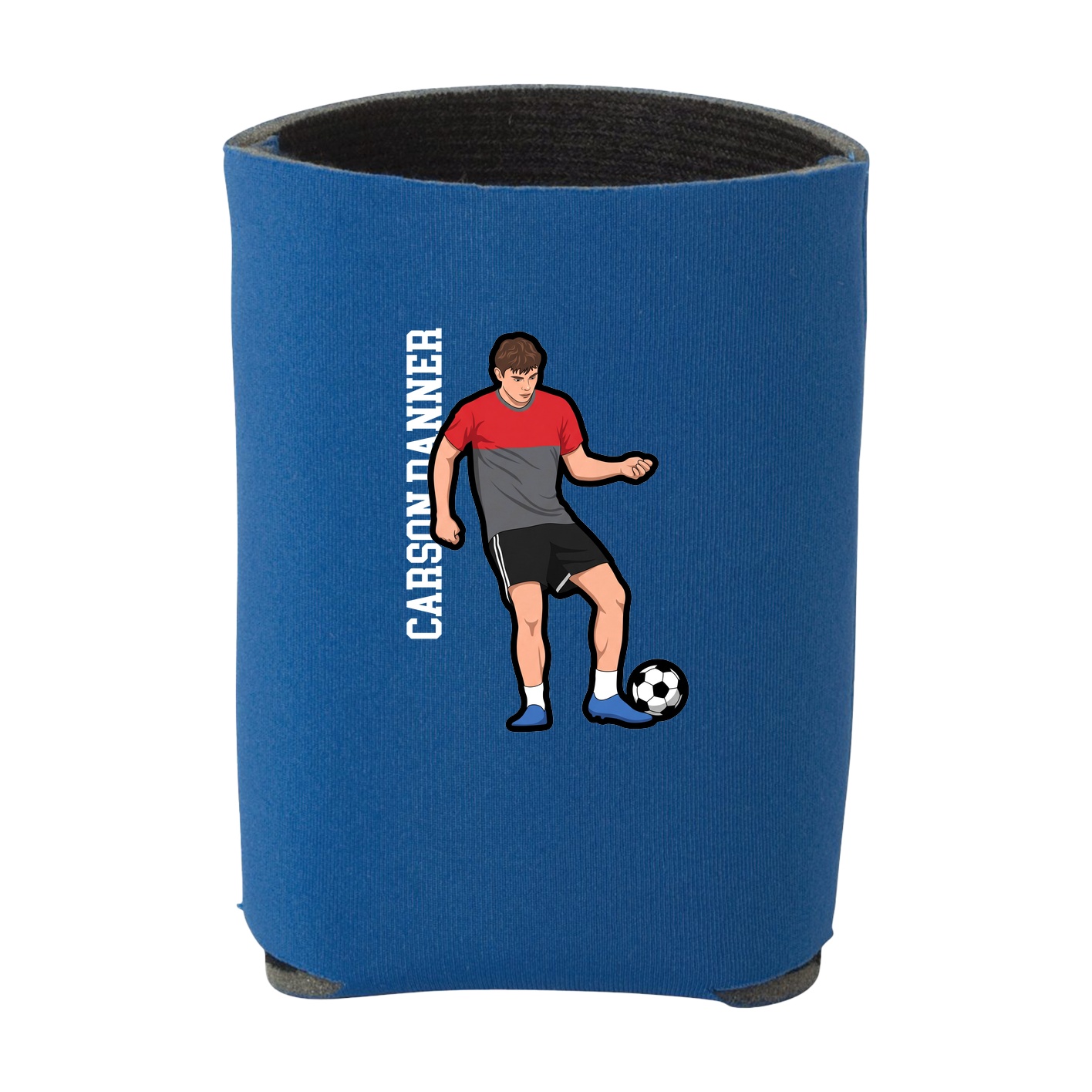 Can Holder — Name Vertical in Royal