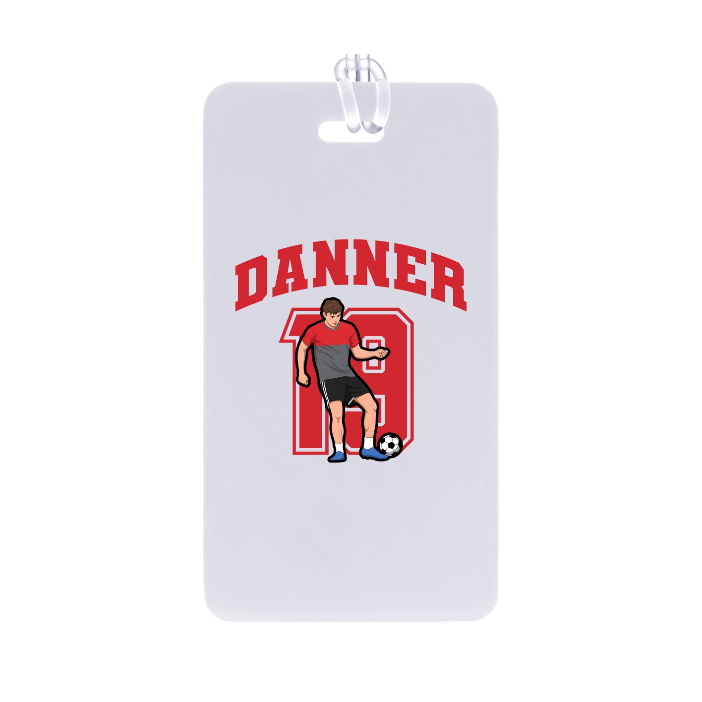 Bag Tag — Number in Classic