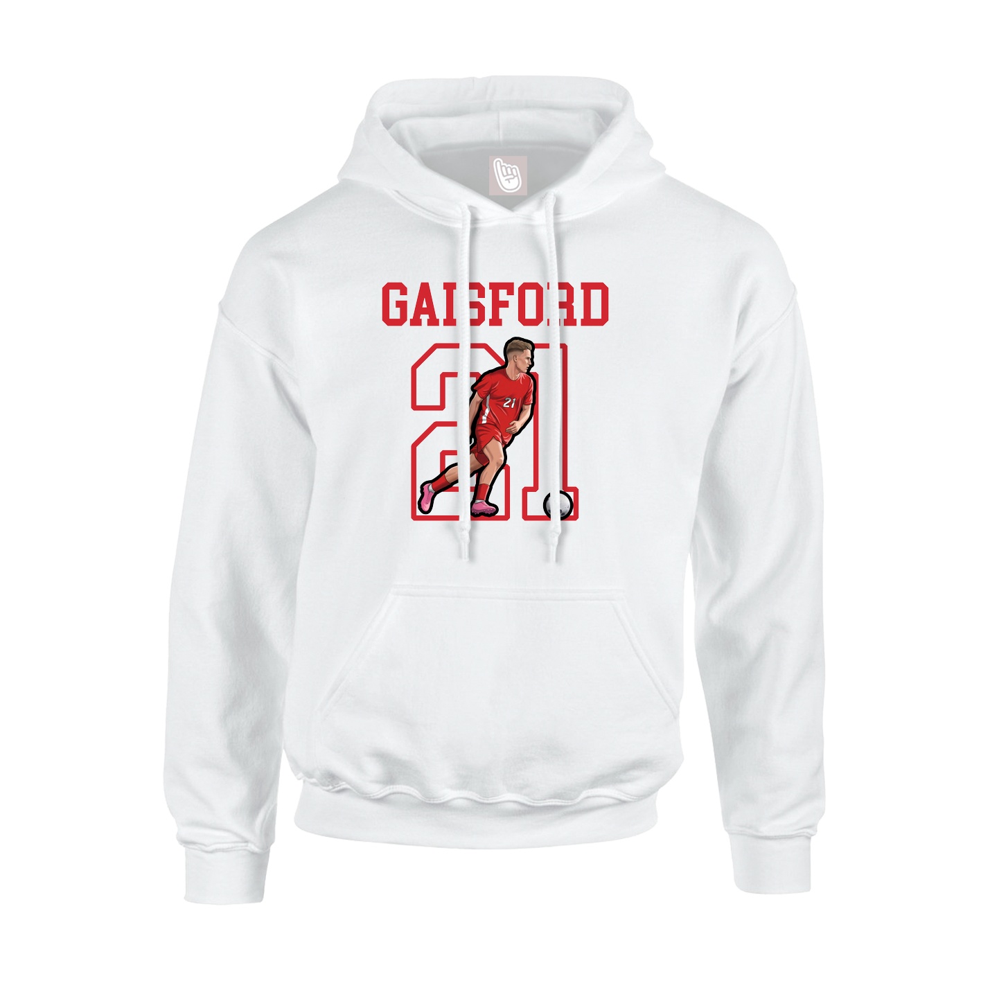 Youth Hoodie — Shirsey in White