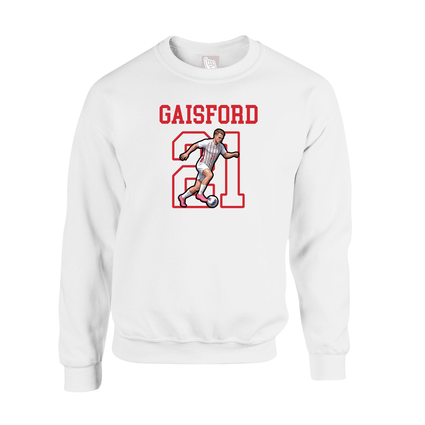 Fleece Crew — Shirsey in White