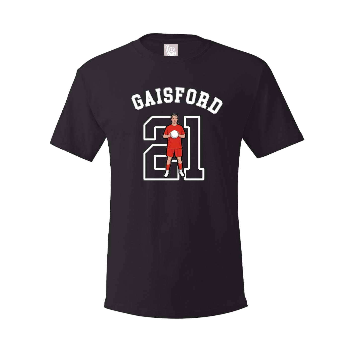Youth Tee — Shirsey Arch in Black
