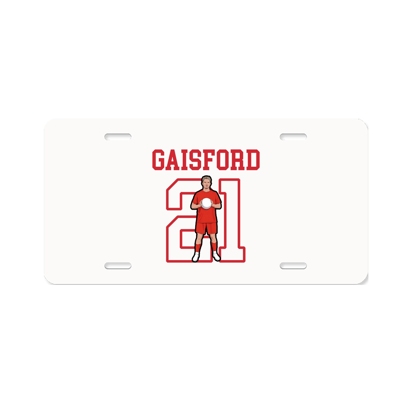License Plate — Shirsey in Classic