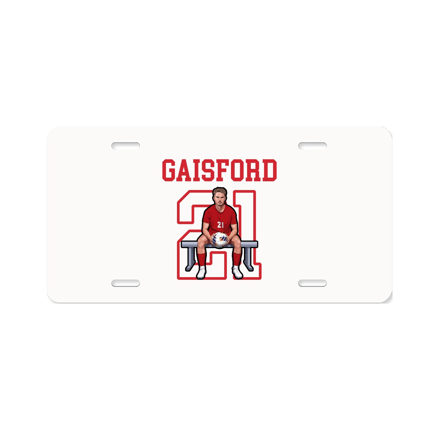 License Plate — Shirsey in Classic