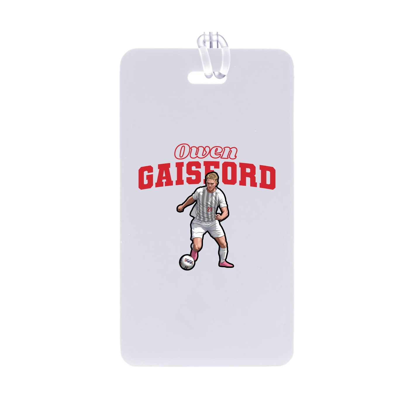 Bag Tag — Name Arch in Classic