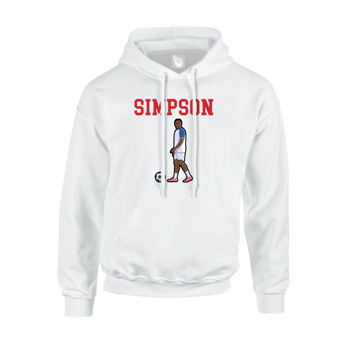 Youth Hoodie — Shirsey in White