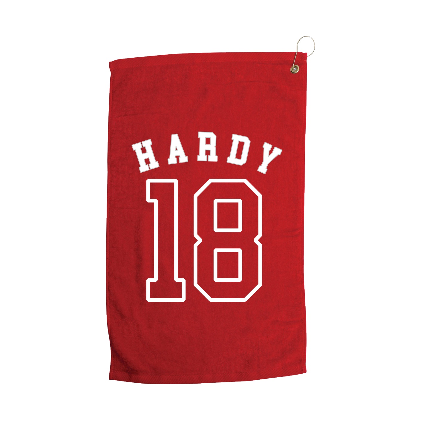 Golf Towel — Shirsey Arch in Red