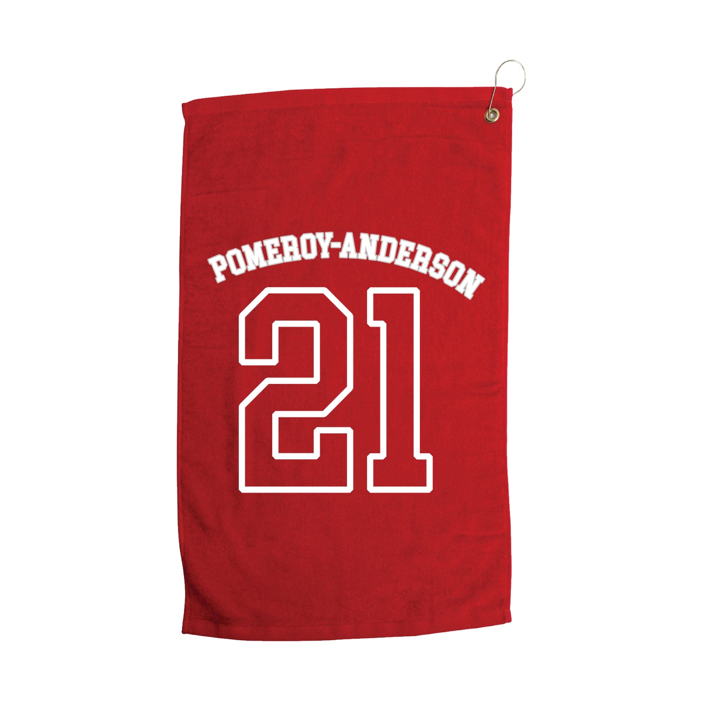 Golf Towel — Shirsey Arch in Red