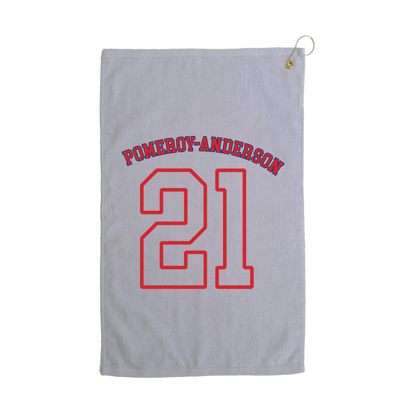 Golf Towel — Shirsey Arch in Grey
