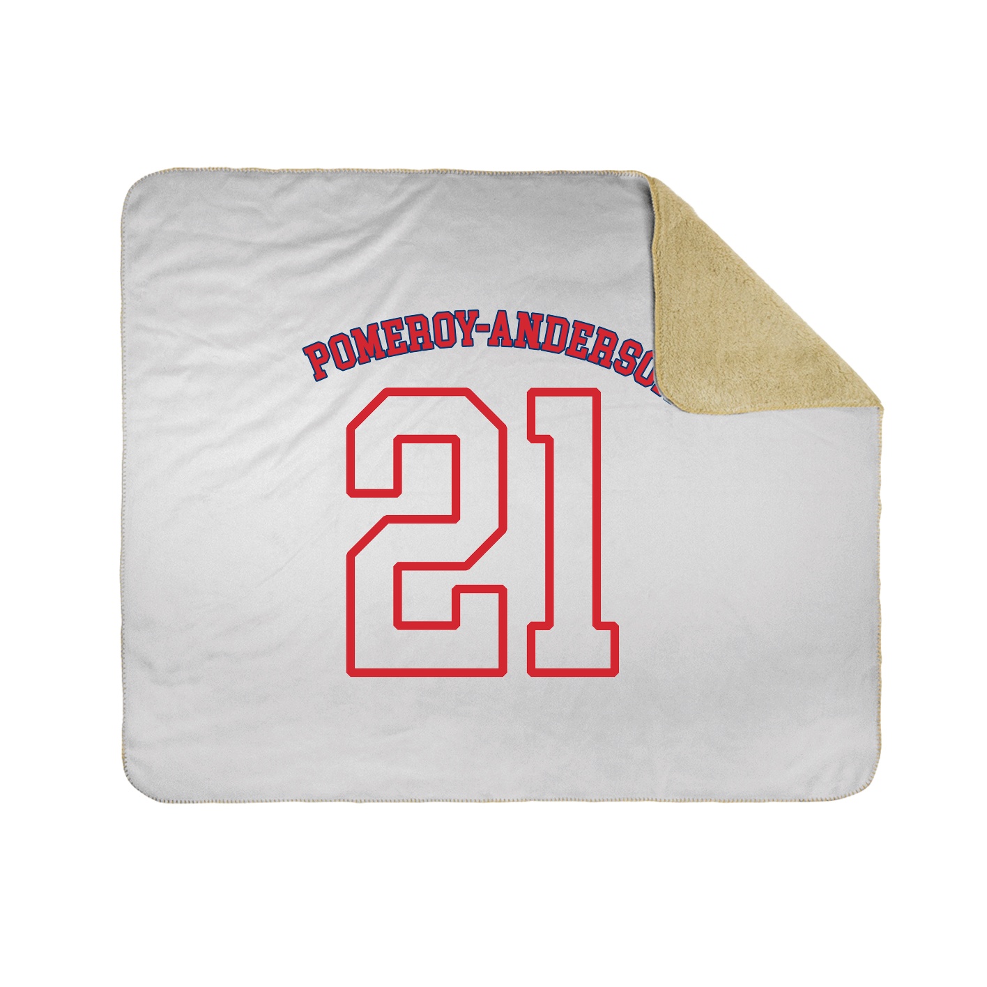 Throw Blanket — Shirsey Arch in White