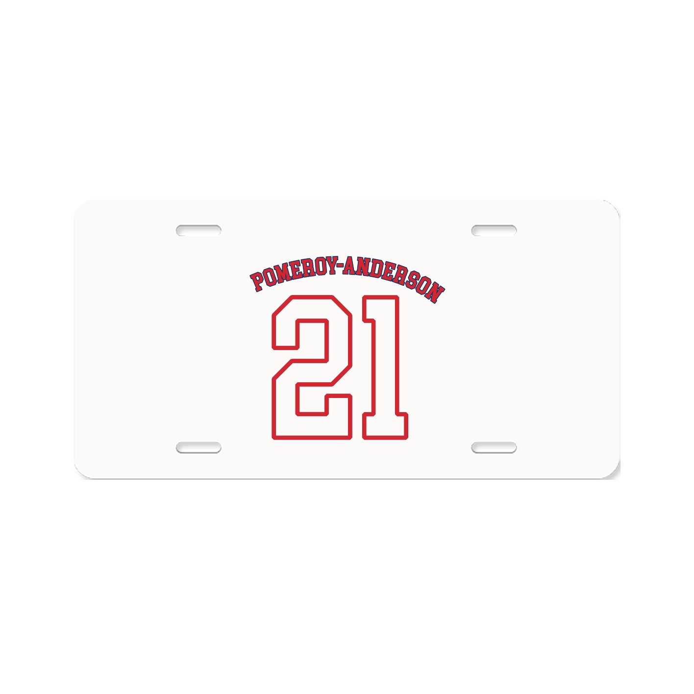 License Plate — Shirsey Arch in Classic