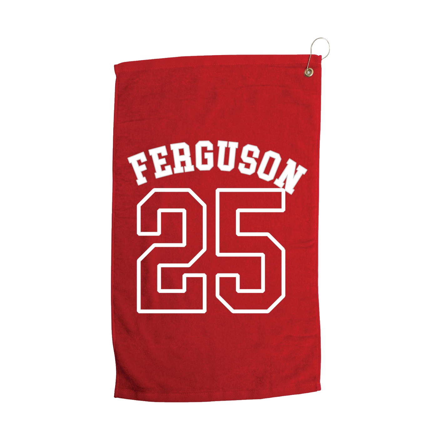 Golf Towel — Shirsey Arch in Red