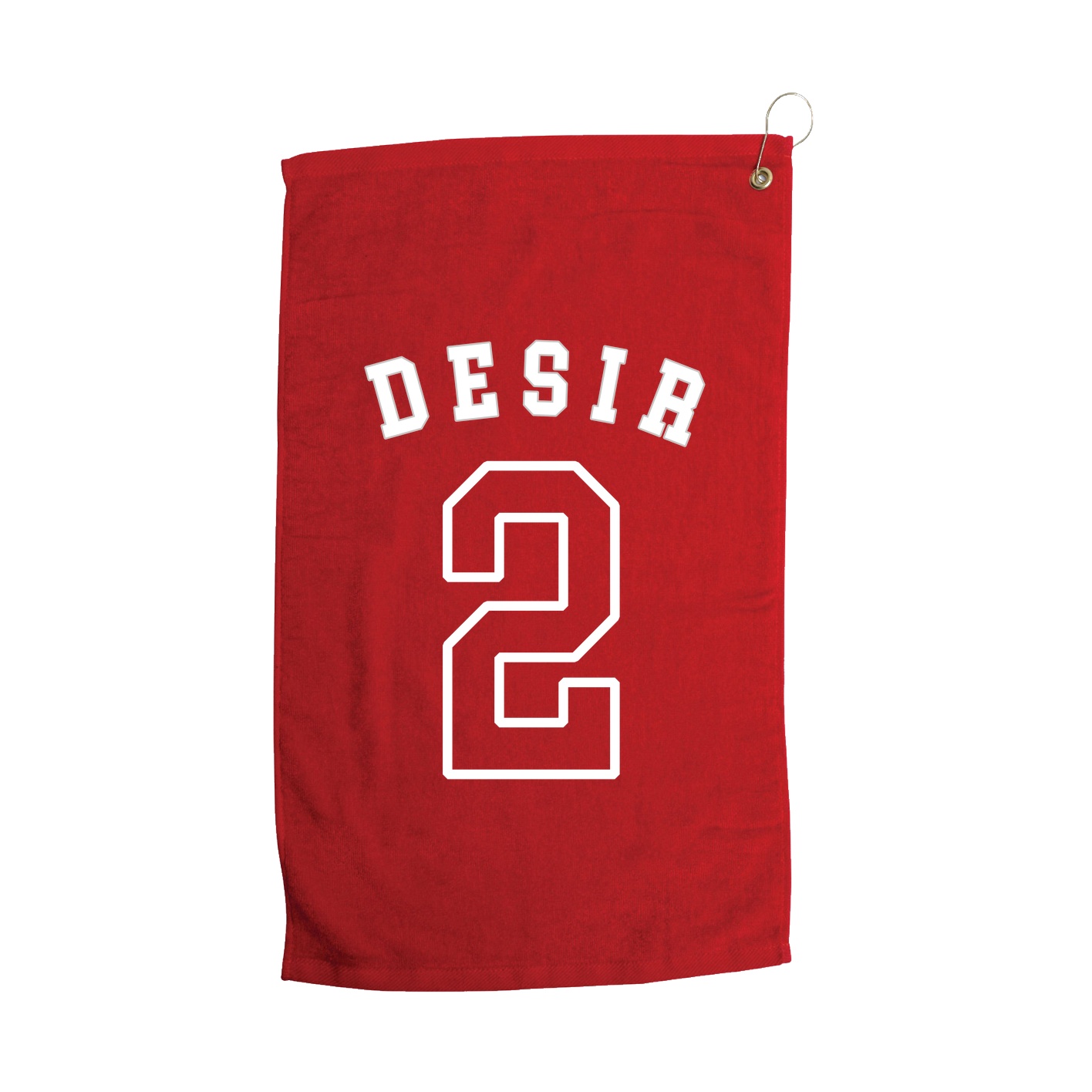Golf Towel — Shirsey Arch in Red