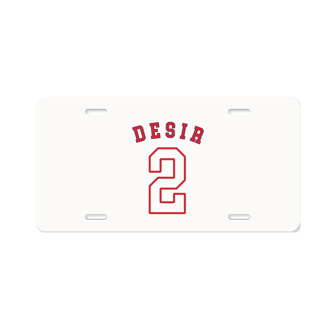 License Plate — Shirsey Arch in Classic