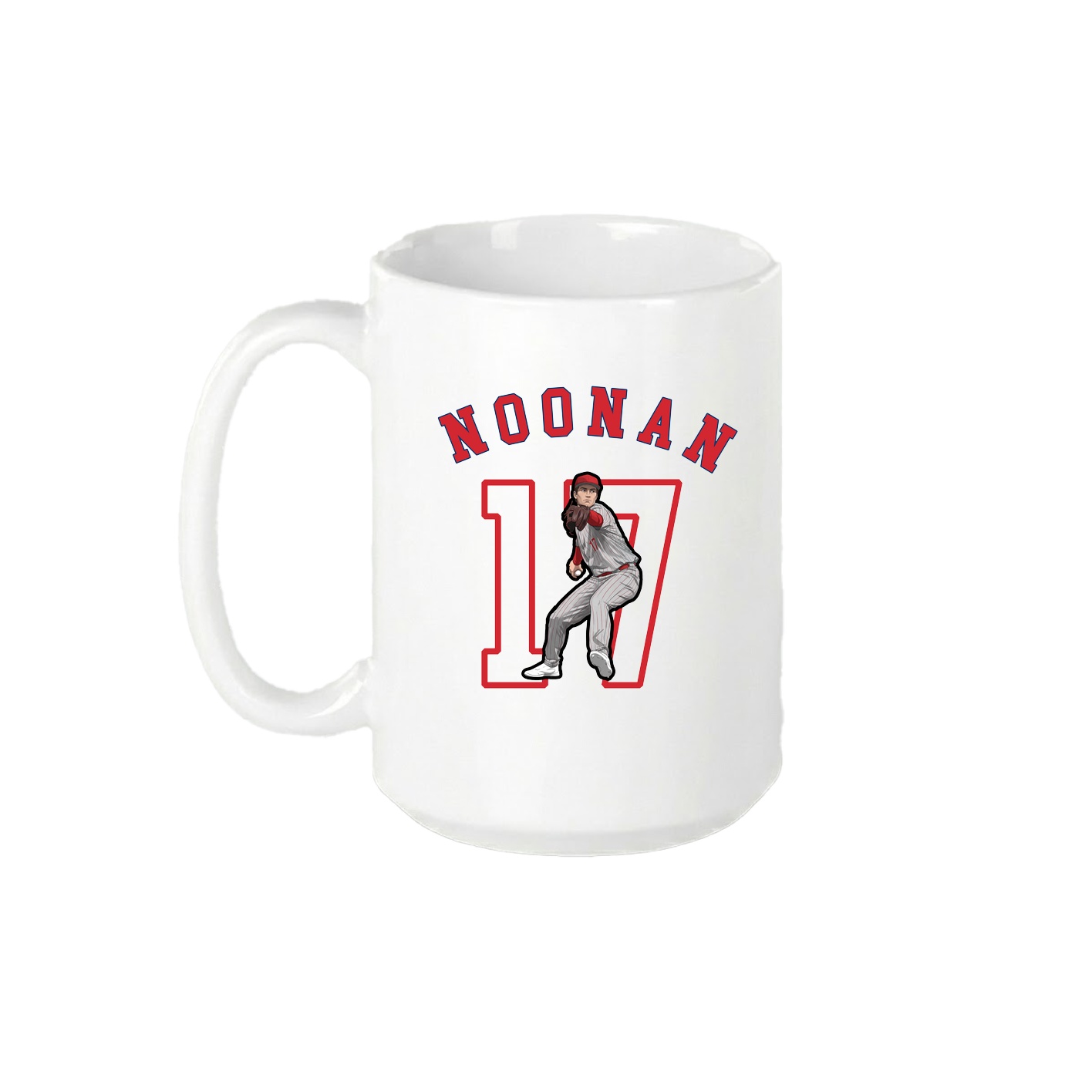 15oz Coffee Mug — Shirsey Arch in White