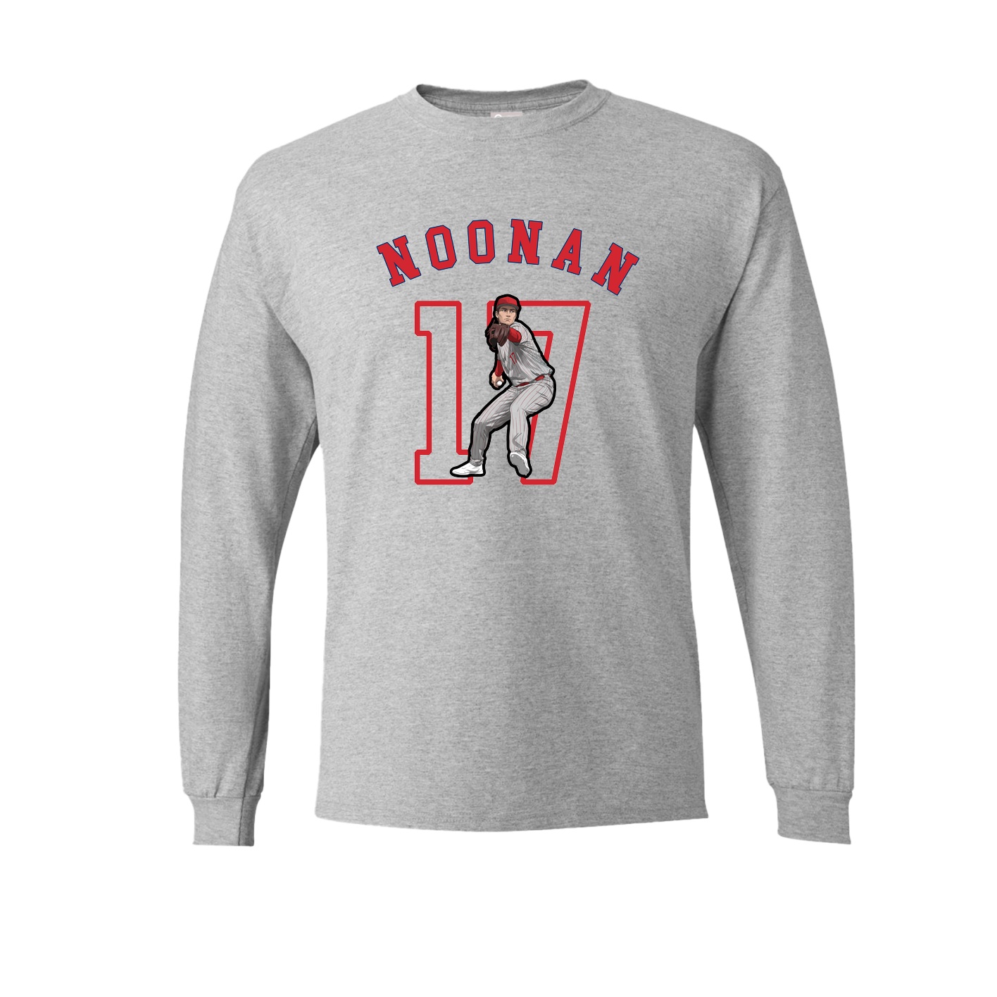 Long Sleeve Tee — Shirsey Arch in Grey