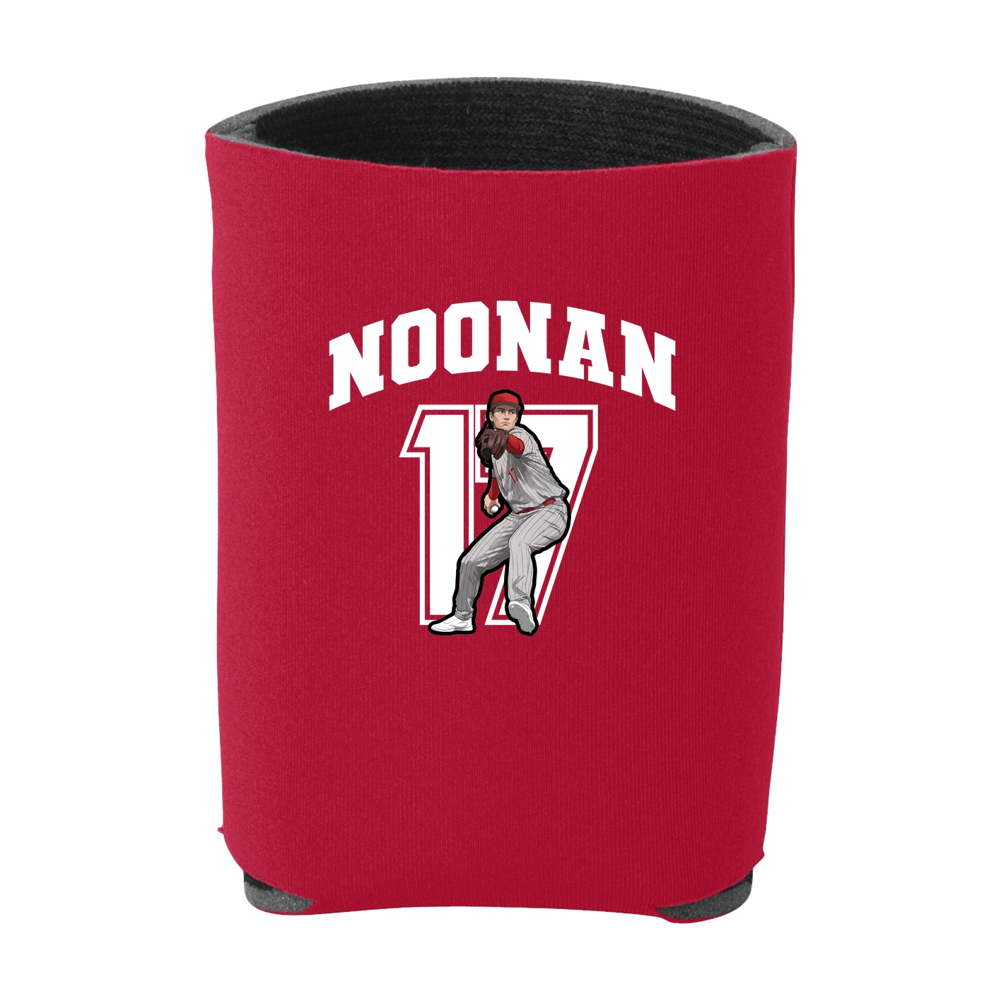 Can Holder — Number in Red