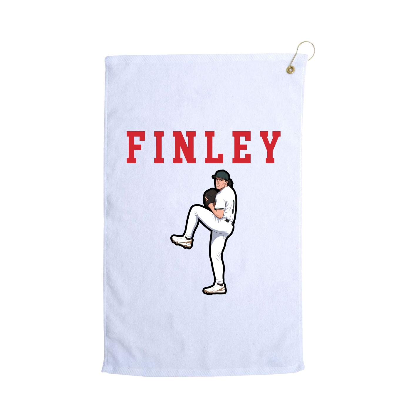 Golf Towel — Shirsey in White