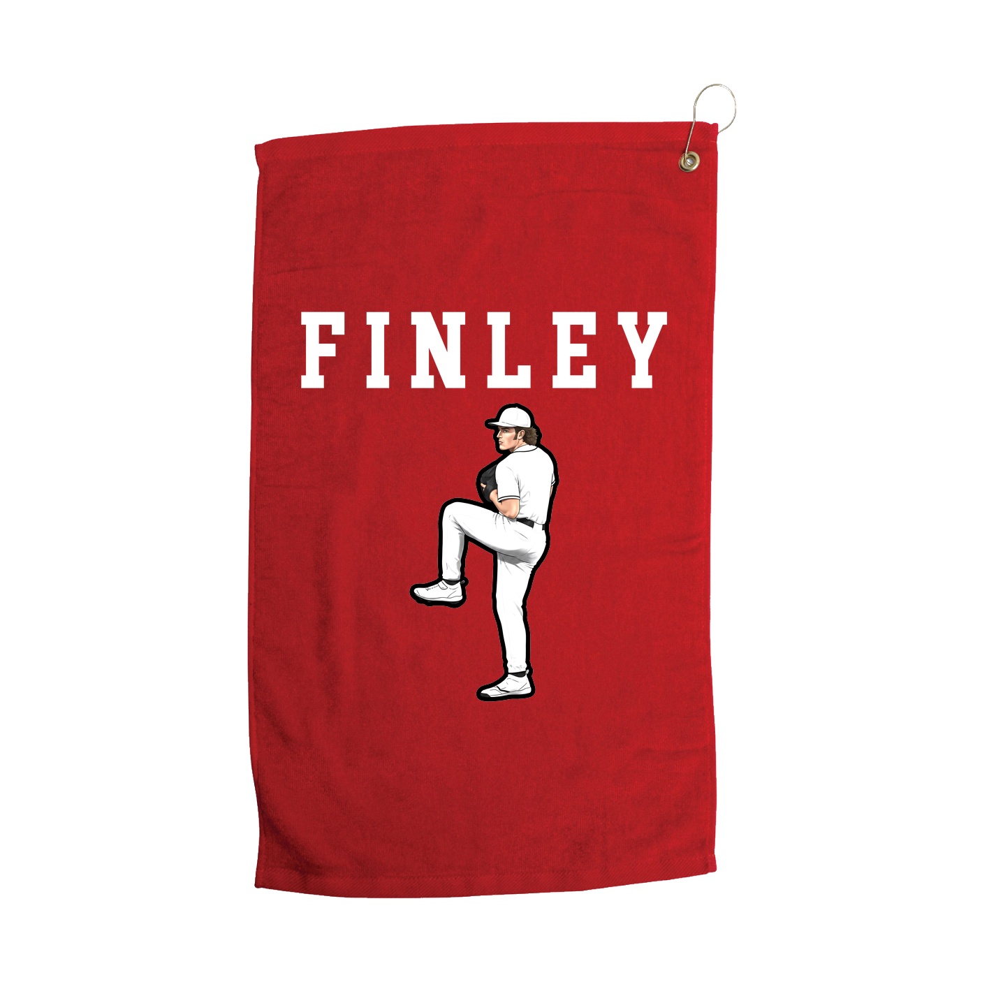 Golf Towel — Shirsey in Red