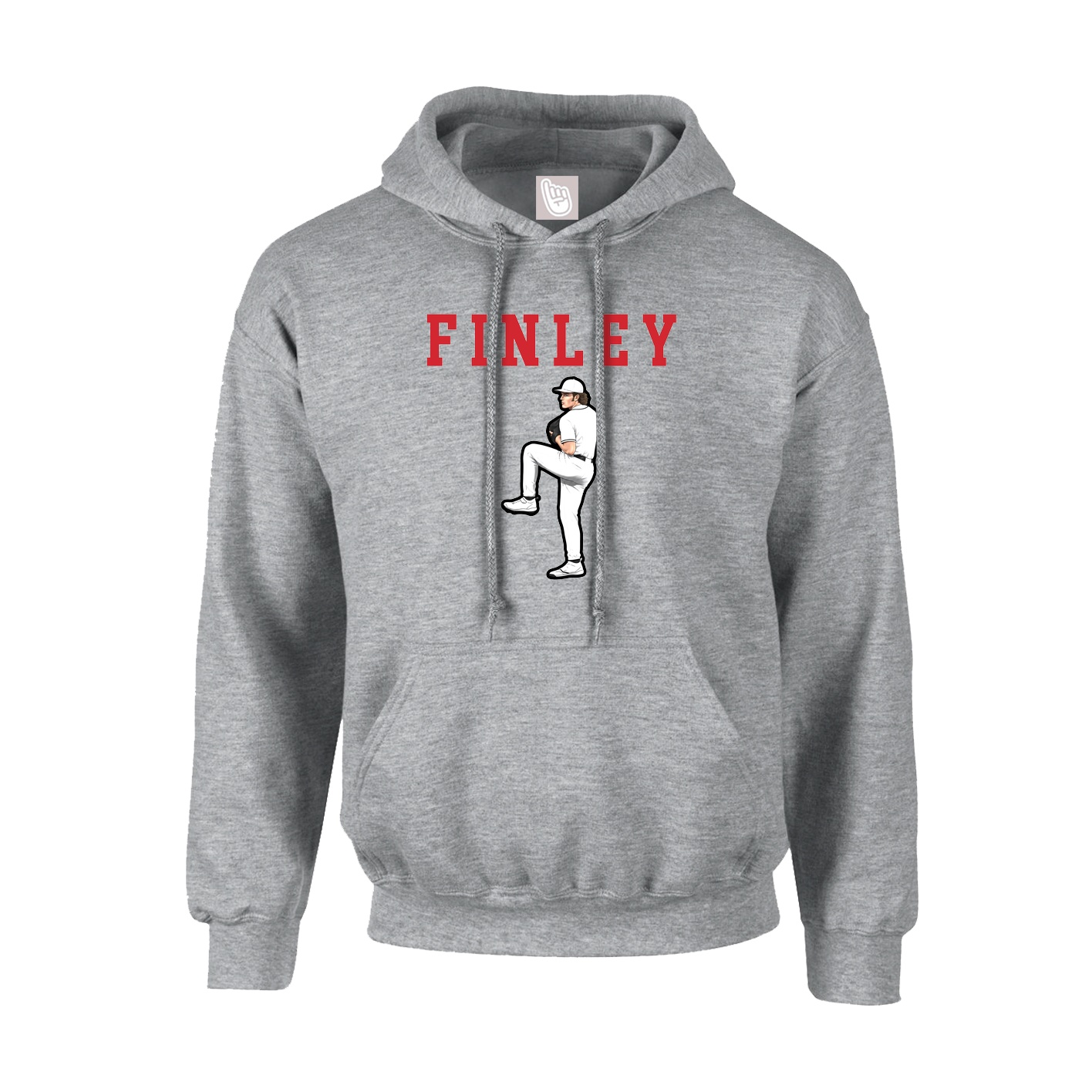 Hoodie — Shirsey in Grey
