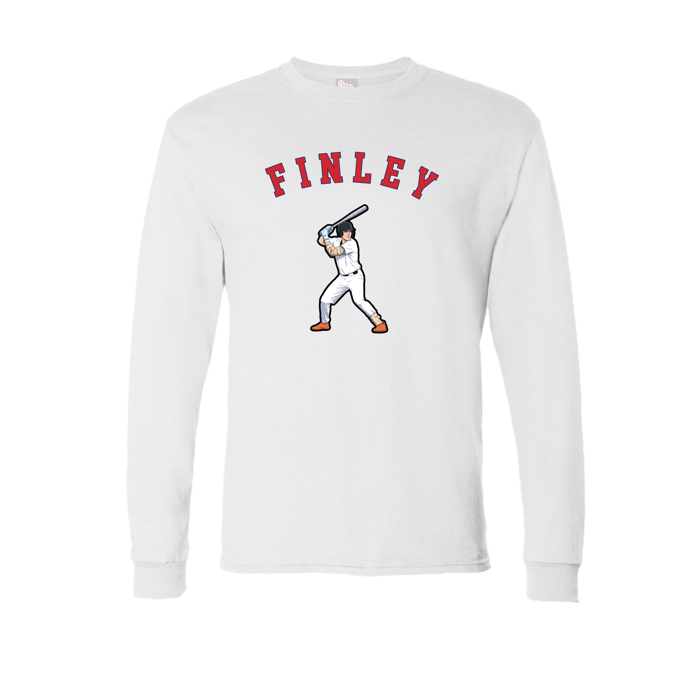 Long Sleeve Tee — Shirsey Arch in White