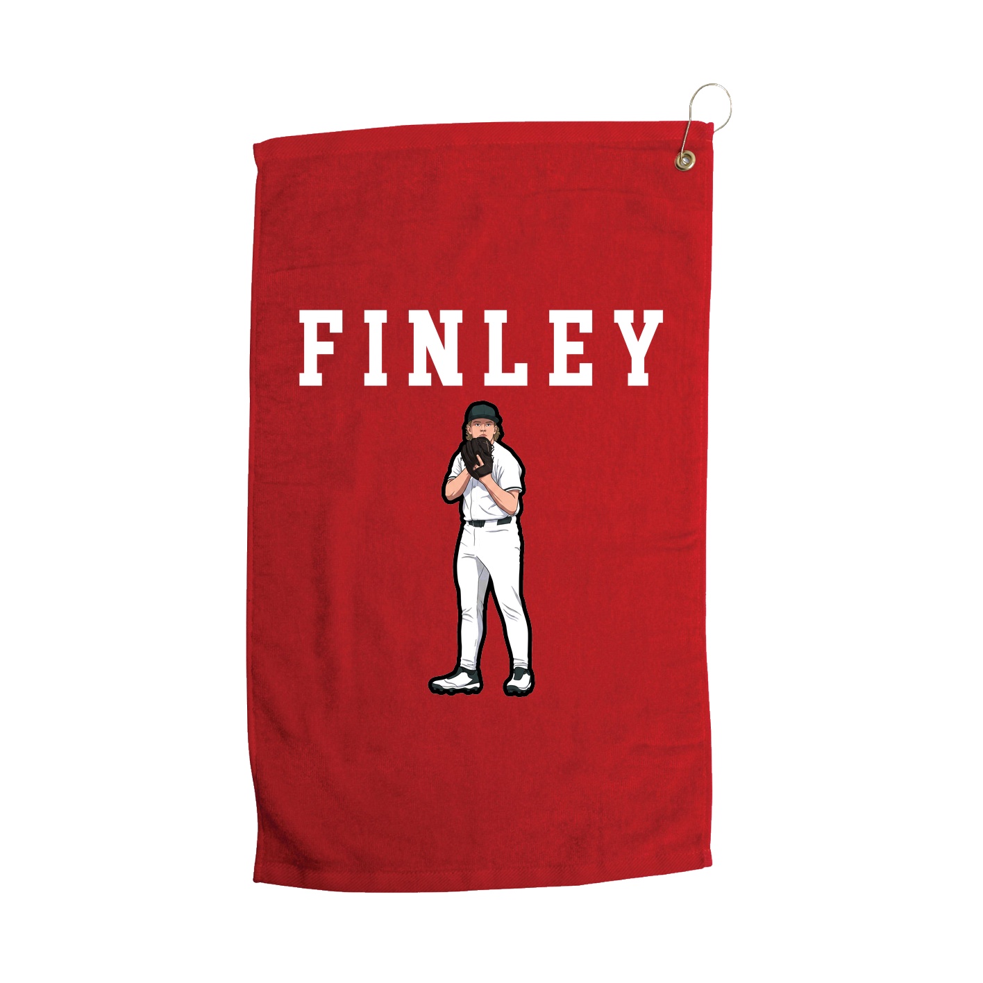 Golf Towel — Shirsey in Red