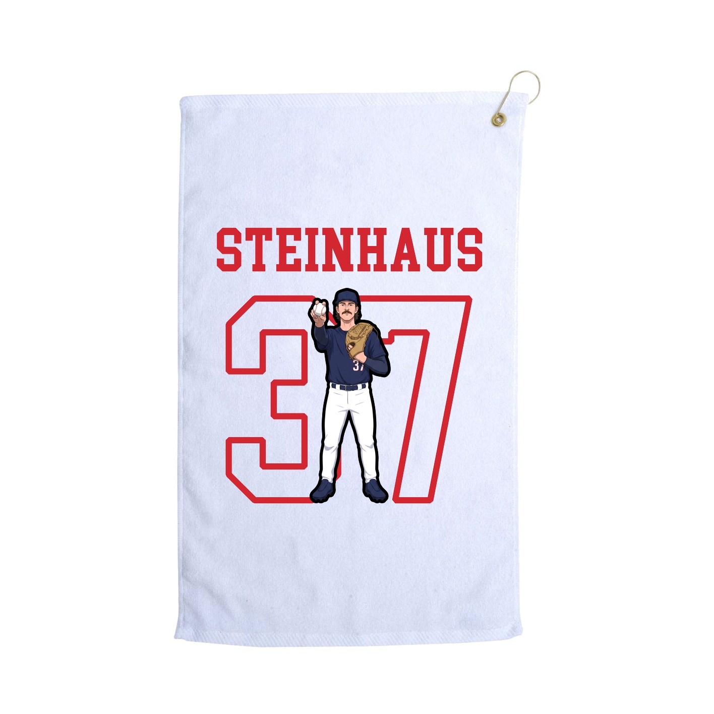 Golf Towel — Shirsey in White