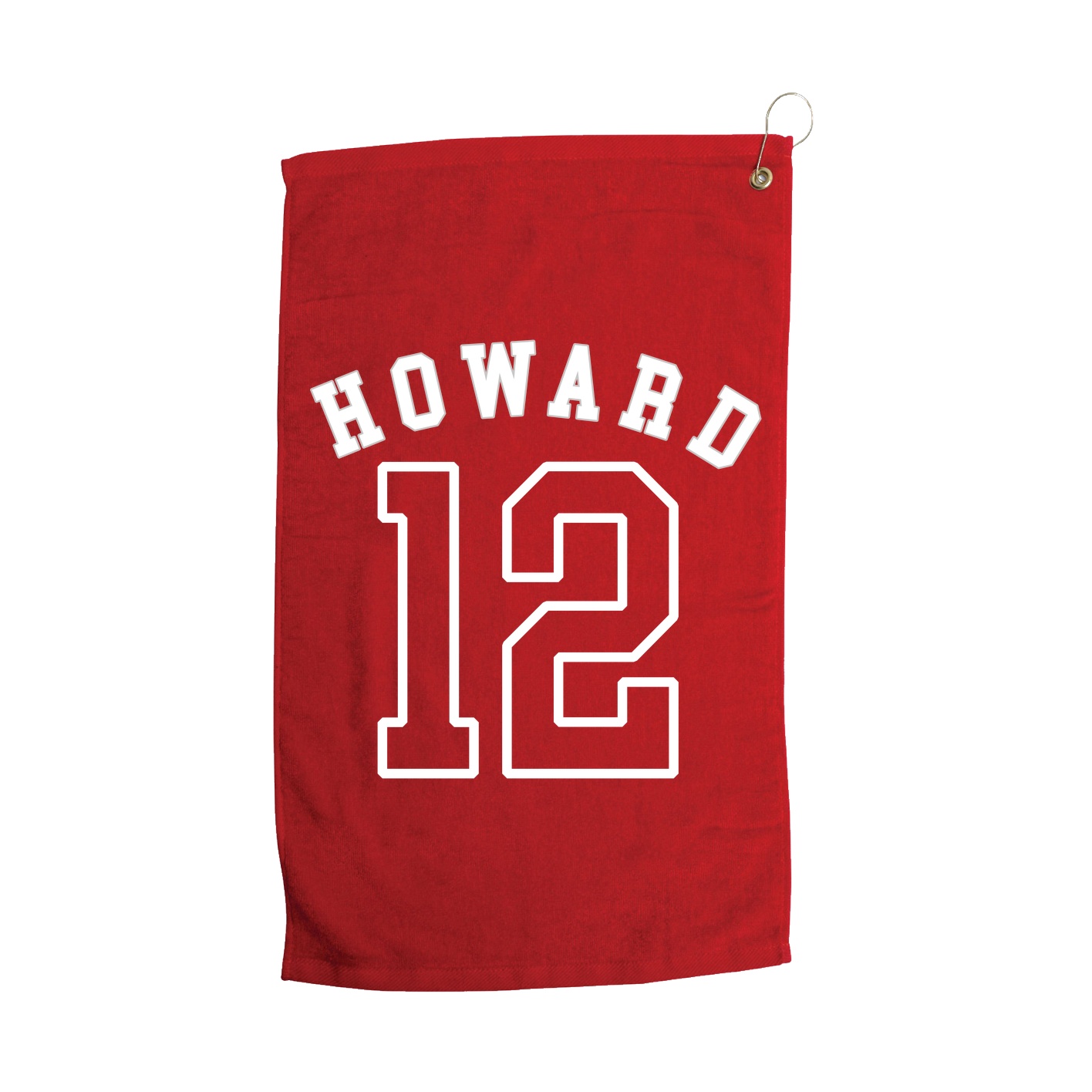 Golf Towel — Shirsey Arch in Red