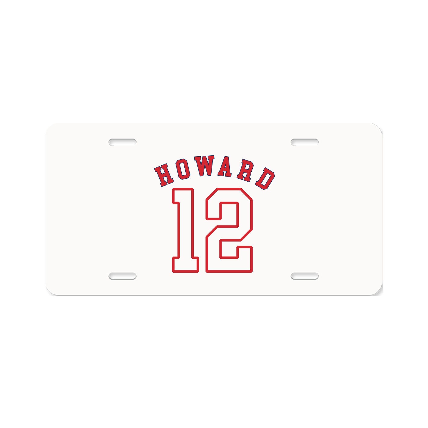 License Plate — Shirsey Arch in Classic