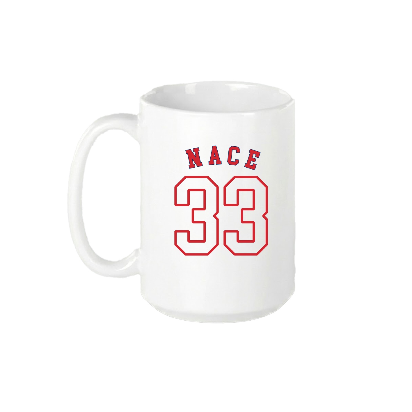 15oz Coffee Mug — Shirsey Arch in White