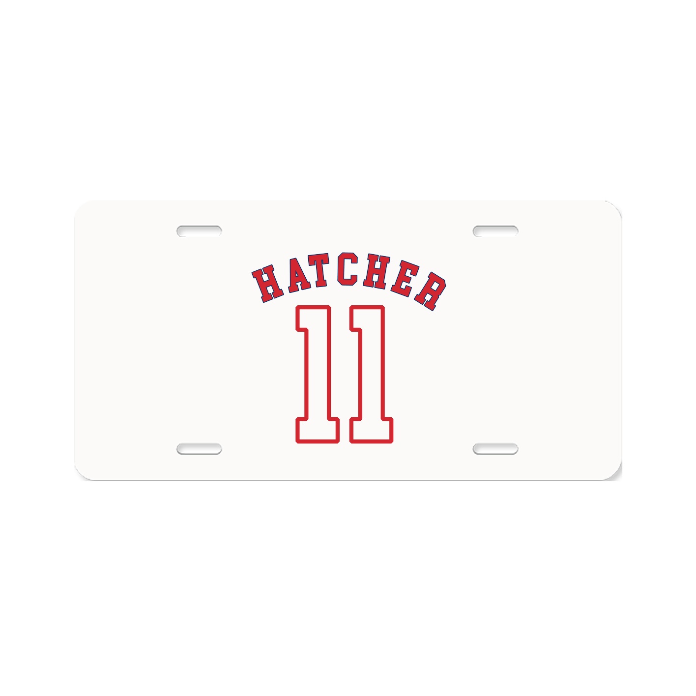 License Plate — Shirsey Arch in Classic