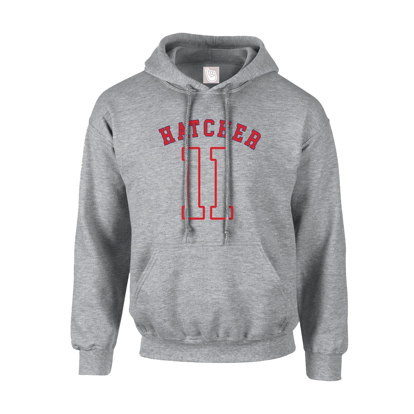 Hoodie — Shirsey Arch in Grey