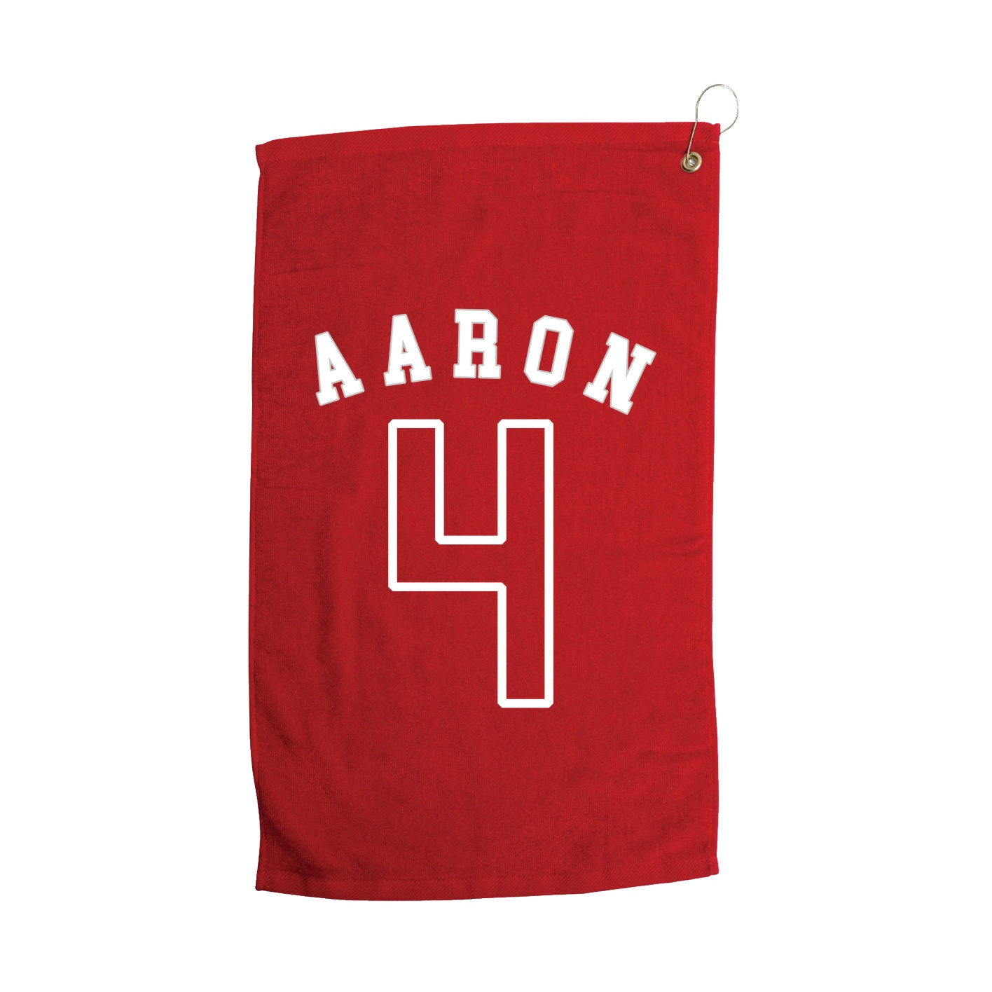 Golf Towel — Shirsey Arch in Red