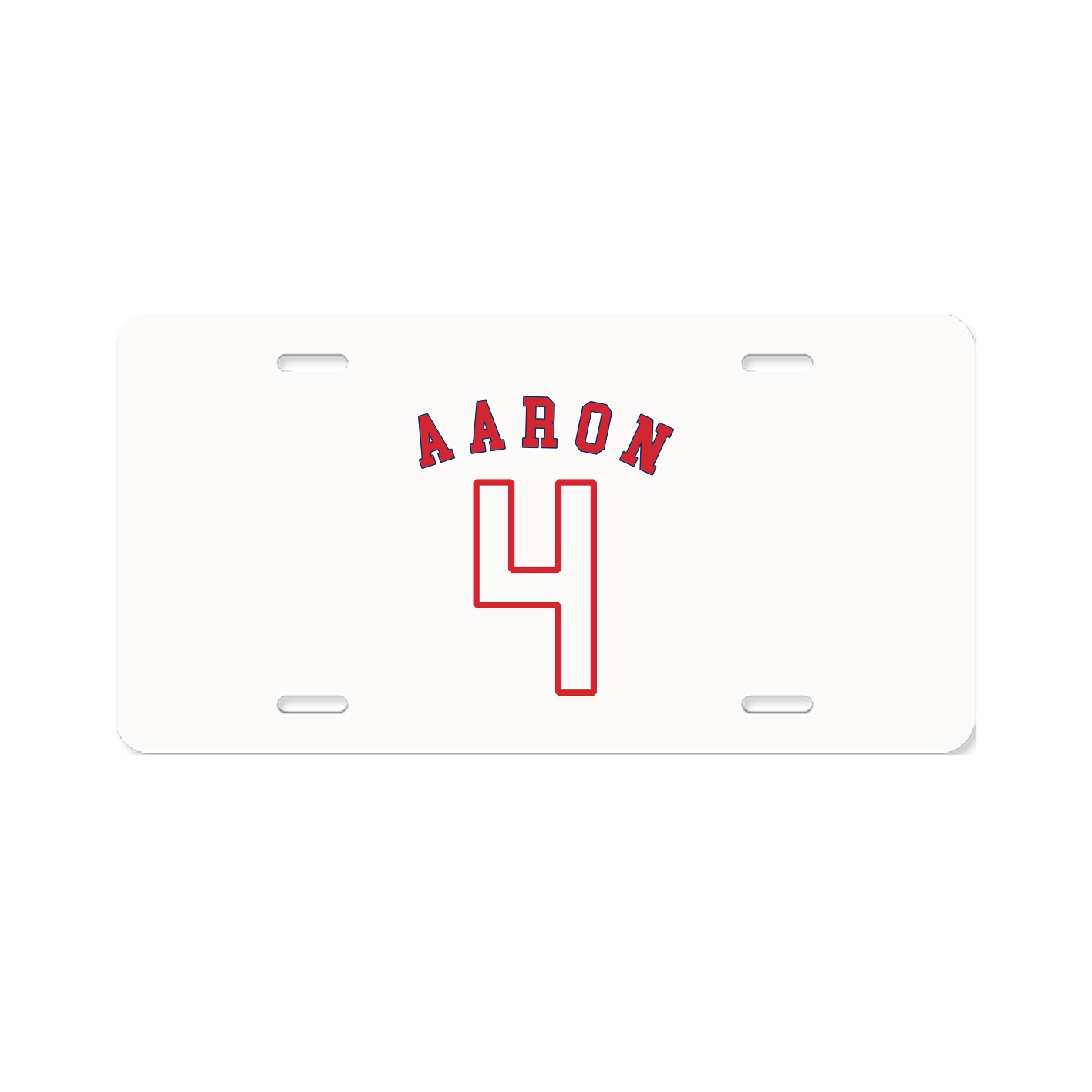 License Plate — Shirsey Arch in Classic