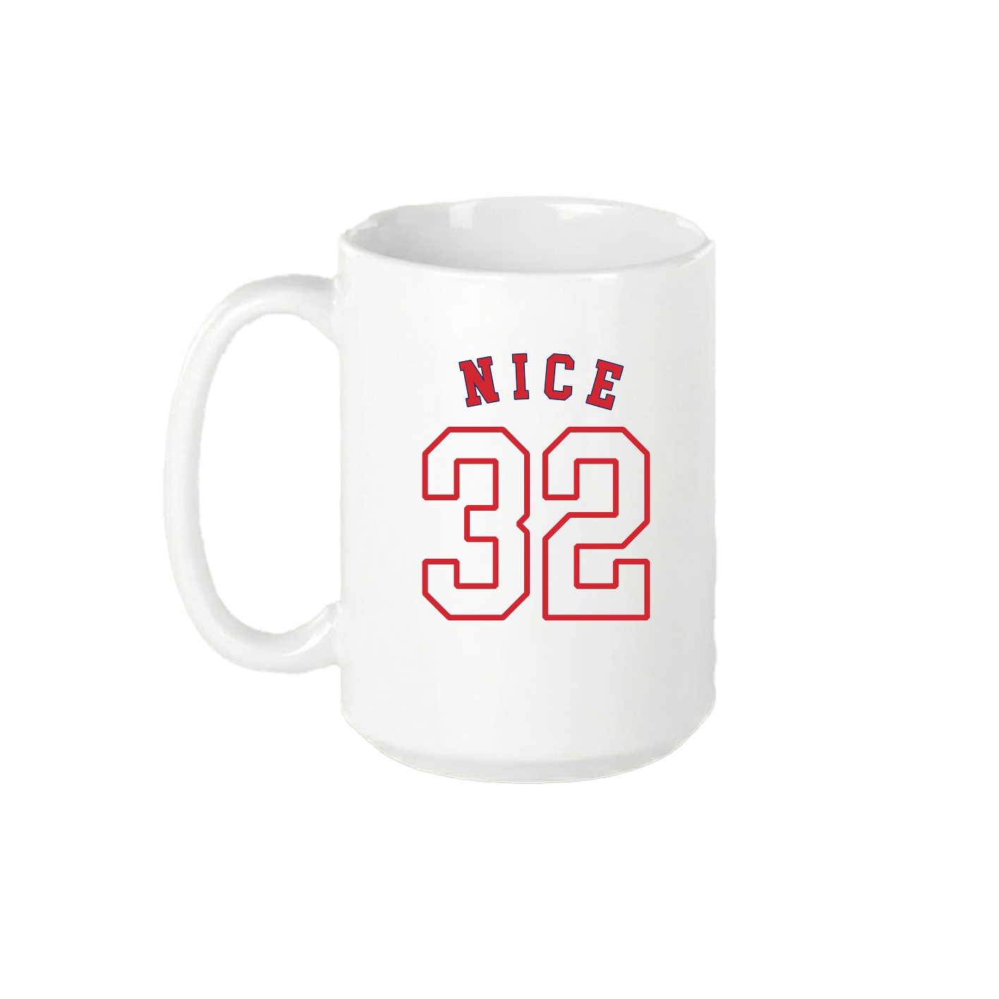 15oz Coffee Mug — Shirsey Arch in White