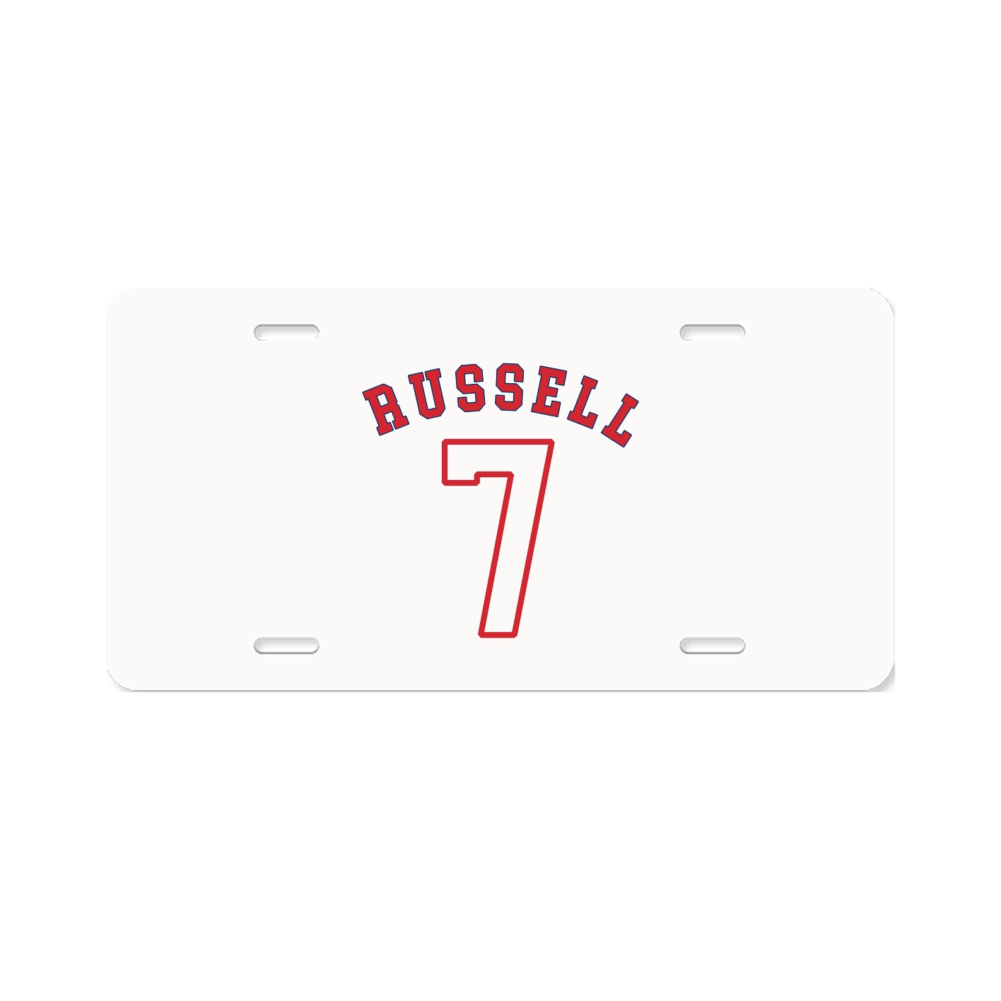 License Plate — Shirsey Arch in Classic