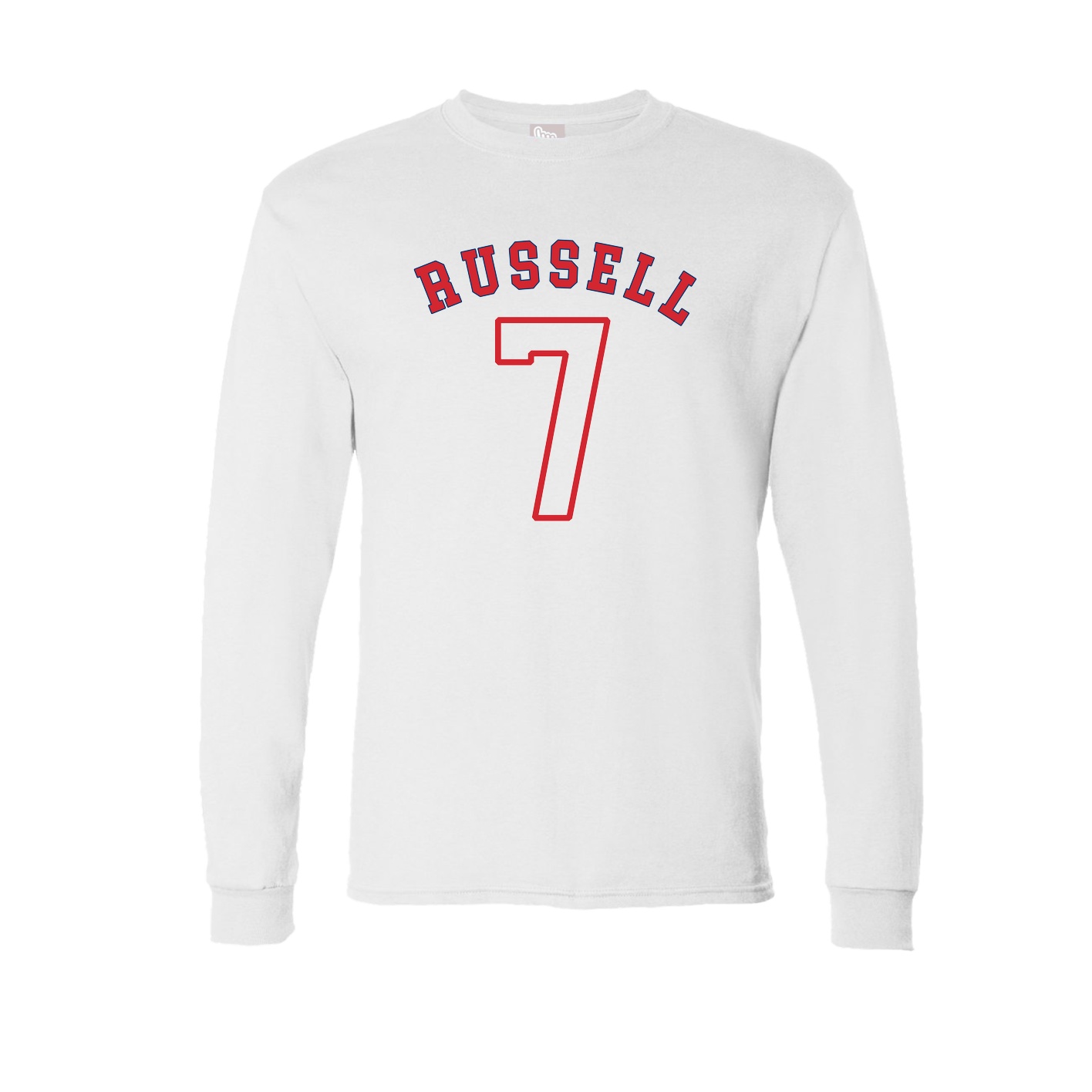 Long Sleeve Tee — Shirsey Arch in White